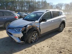 Salvage cars for sale at North Billerica, MA auction: 2016 Toyota Rav4 Limited