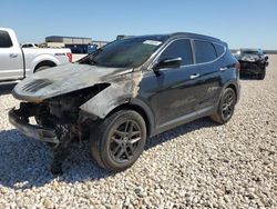 Salvage cars for sale at Temple, TX auction: 2017 Hyundai Santa FE Sport