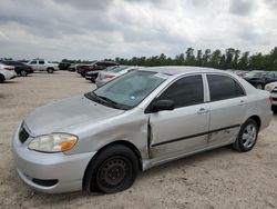 Salvage cars for sale from Copart Houston, TX: 2006 Toyota Corolla CE
