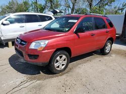 KIA Sportage salvage cars for sale: 2009 KIA Sportage LX