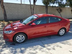 Salvage cars for sale at Rancho Cucamonga, CA auction: 2017 Hyundai Elantra SE