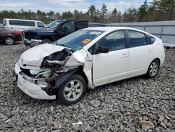 Salvage cars for sale at Windham, ME auction: 2007 Toyota Prius