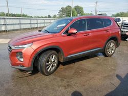 Hyundai salvage cars for sale: 2019 Hyundai Santa FE Limited