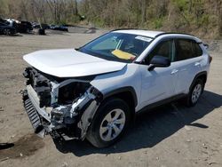 Salvage cars for sale from Copart Marlboro, NY: 2021 Toyota Rav4 LE