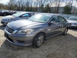 Salvage cars for sale from Copart North Billerica, MA: 2013 Honda Accord LX