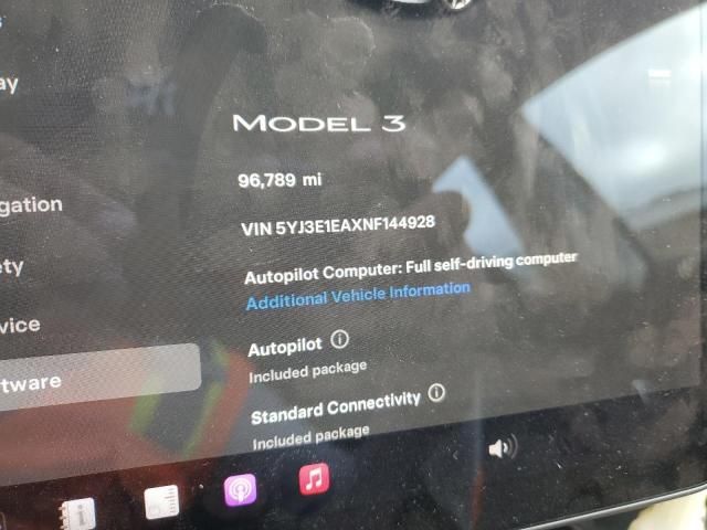 2022 Tesla Model 3