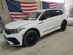 Salvage cars for sale at Columbia, MO auction: 2022 Volkswagen Tiguan SE R-LINE Black