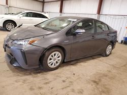 Salvage cars for sale at Pennsburg, PA auction: 2019 Toyota Prius