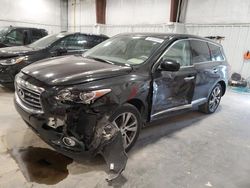 Salvage cars for sale at Milwaukee, WI auction: 2014 Infiniti QX60