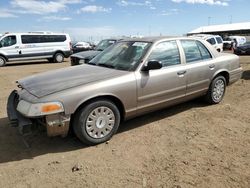 Salvage cars for sale at Brighton, CO auction: 2003 Ford Crown Victoria Police Interceptor