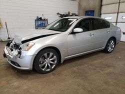 Salvage cars for sale from Copart Blaine, MN: 2007 Infiniti M35 Base