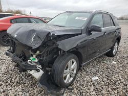 Salvage cars for sale at Wayland, MI auction: 2013 Mercedes-Benz ML 350 4matic