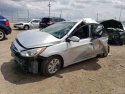 Salvage cars for sale at Greenwood, NE auction: 2015 Hyundai Accent GLS