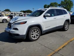 Jeep salvage cars for sale: 2017 Jeep Cherokee Latitude