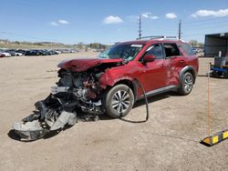 Salvage cars for sale at Colorado Springs, CO auction: 2023 Nissan Pathfinder SL