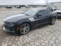 Salvage cars for sale at Kansas City, KS auction: 2018 Chevrolet Camaro LT