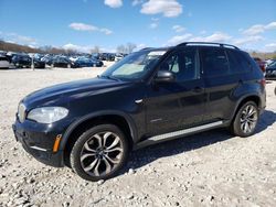 Salvage cars for sale at West Warren, MA auction: 2013 BMW X5 XDRIVE50I