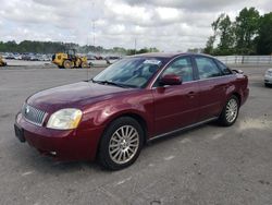 Salvage cars for sale from Copart Dunn, NC: 2005 Mercury Montego Premier
