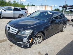 Mercedes-Benz salvage cars for sale: 2012 Mercedes-Benz C 300 4matic