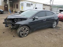 Salvage cars for sale at New Britain, CT auction: 2017 Hyundai Elantra SE