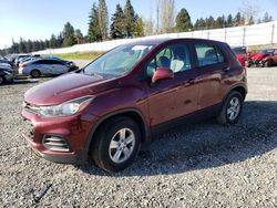 Salvage cars for sale from Copart Graham, WA: 2017 Chevrolet Trax LS
