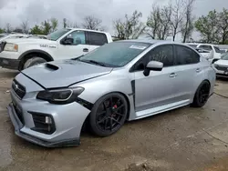 Salvage cars for sale at Bridgeton, MO auction: 2018 Subaru WRX