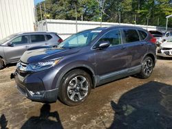 Salvage cars for sale at Austell, GA auction: 2018 Honda CR-V Touring