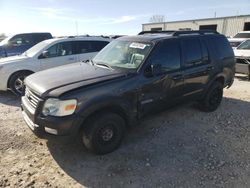 Ford Explorer salvage cars for sale: 2007 Ford Explorer XLT