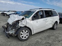 Salvage cars for sale at Antelope, CA auction: 2005 Toyota Sienna CE