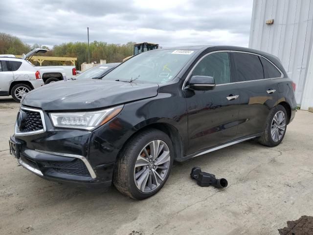 2018 Acura MDX Technology