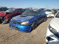 Salvage cars for sale at Phoenix, AZ auction: 2006 Subaru Impreza WRX