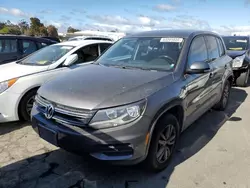 Salvage cars for sale from Copart Martinez, CA: 2013 Volkswagen Tiguan S