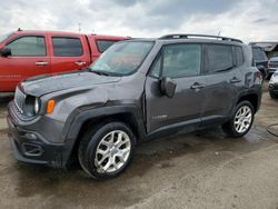 Salvage cars for sale from Copart Woodhaven, MI: 2017 Jeep Renegade Latitude