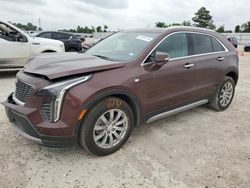 Salvage cars for sale at Houston, TX auction: 2023 Cadillac XT4 Premium Luxury