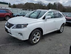 Salvage cars for sale from Copart Assonet, MA: 2015 Lexus RX 350 Base