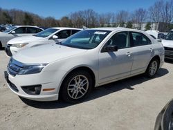 Salvage cars for sale from Copart North Billerica, MA: 2012 Ford Fusion S