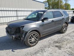 Ford Explorer salvage cars for sale: 2019 Ford Explorer Sport