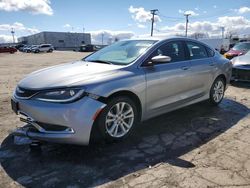 Chrysler 200 salvage cars for sale: 2017 Chrysler 200 Limited