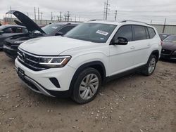 Salvage cars for sale at Haslet, TX auction: 2021 Volkswagen Atlas SEL