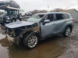 Salvage cars for sale from Copart East Granby, CT: 2020 Toyota Highlander Limited