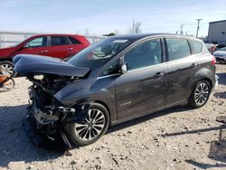 Salvage cars for sale from Copart Appleton, WI: 2018 Ford C-MAX Titanium