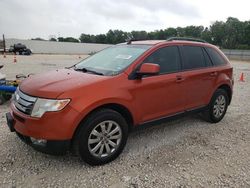 Salvage cars for sale from Copart New Braunfels, TX: 2007 Ford Edge SEL Plus