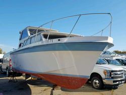 Salvage boats for sale at Woodhaven, MI auction: 1970 Unif Yacht