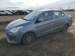 Salvage cars for sale from Copart Rocky View County, AB: 2018 Mitsubishi Mirage G4 ES