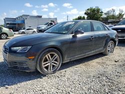 Audi salvage cars for sale: 2017 Audi A4 Ultra Premium