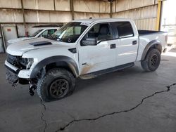 Ford f150 salvage cars for sale: 2011 Ford F150 SVT Raptor