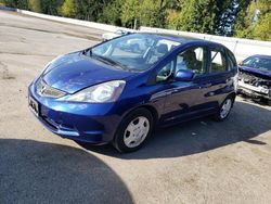 Salvage cars for sale from Copart Arlington, WA: 2013 Honda FIT