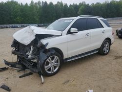 Vehiculos salvage en venta de Copart Gainesville, GA: 2013 Mercedes-Benz ML 350 4matic