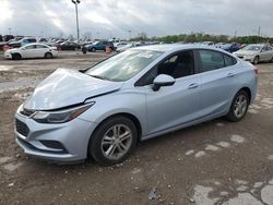 Salvage cars for sale from Copart Indianapolis, IN: 2017 Chevrolet Cruze LT