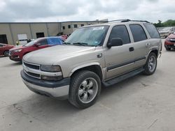 Salvage cars for sale from Copart Wilmer, TX: 2002 Chevrolet Tahoe C1500